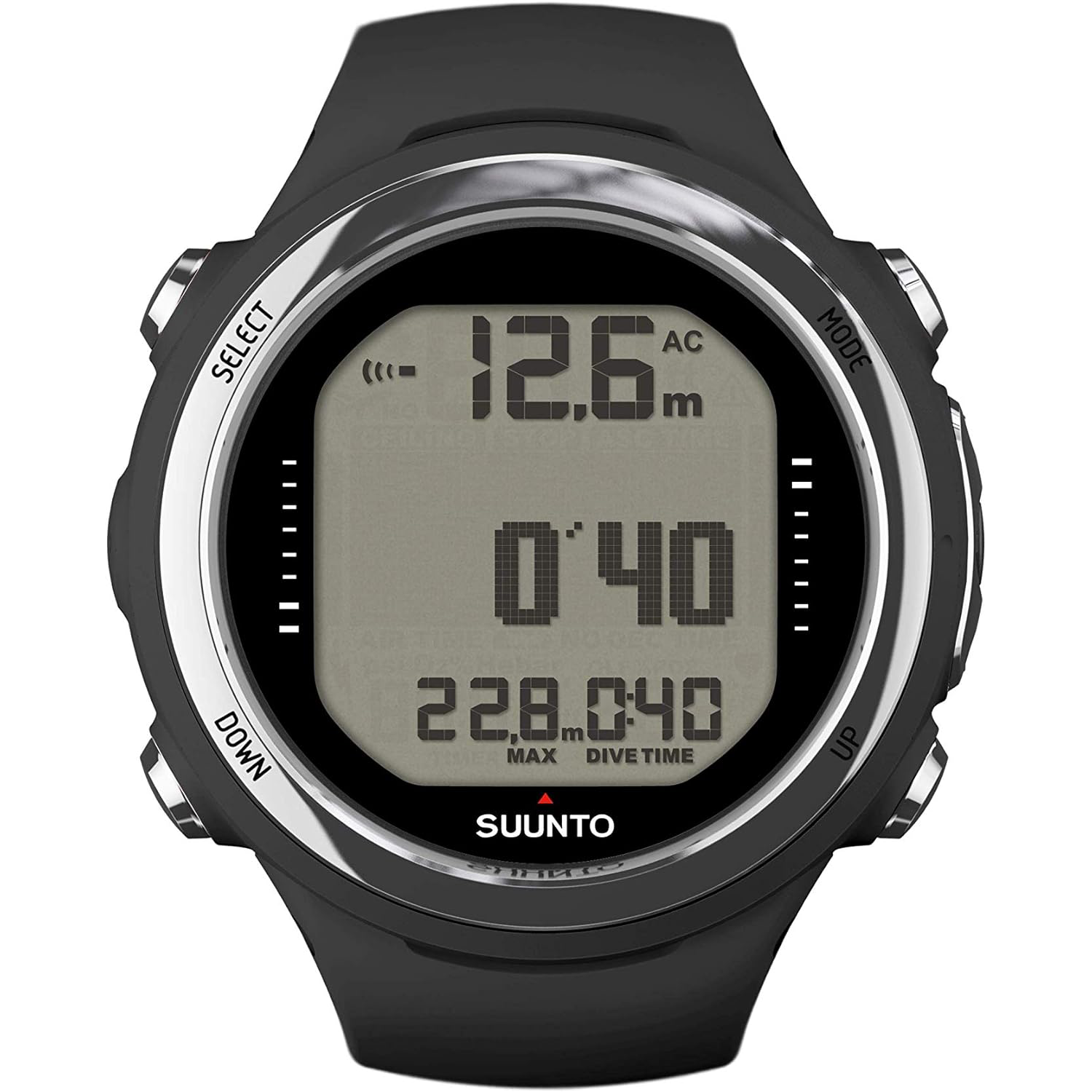 Suunto Tauchcomputer unter Wasser